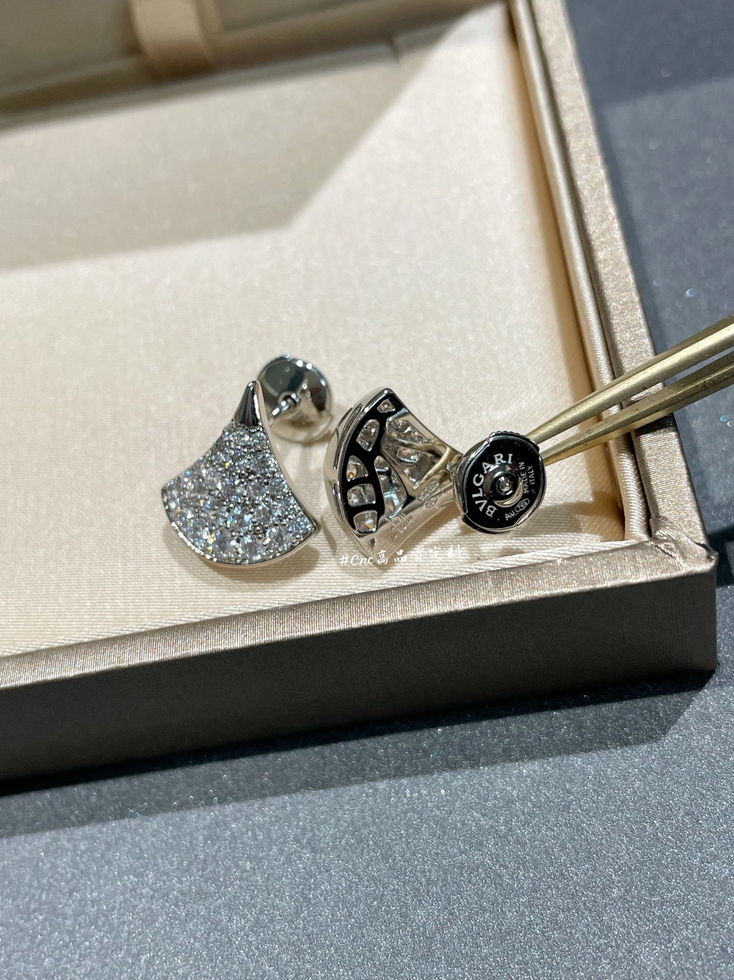 [Raffine]DREAM STUD EARRINGS DIAMOND
