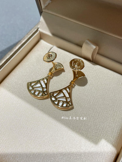 [Raffine]DREAM MOP 1 DIAMOND EARRINGS