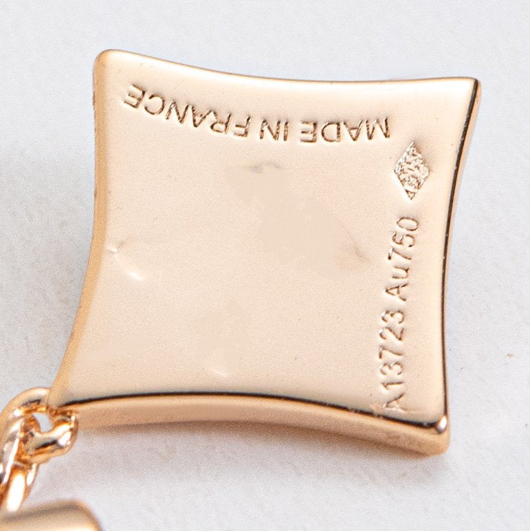 [Raffine]STAR DIAMONDS EARRINGS GOLD