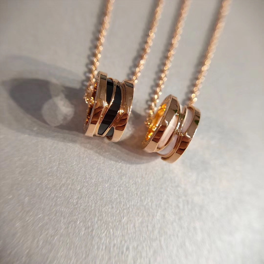 [Raffine]ZERO 1 NECKLACE PINK GOLD