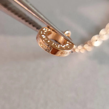 [Raffine]ZERO 1 NECKLACE PINK GOLD