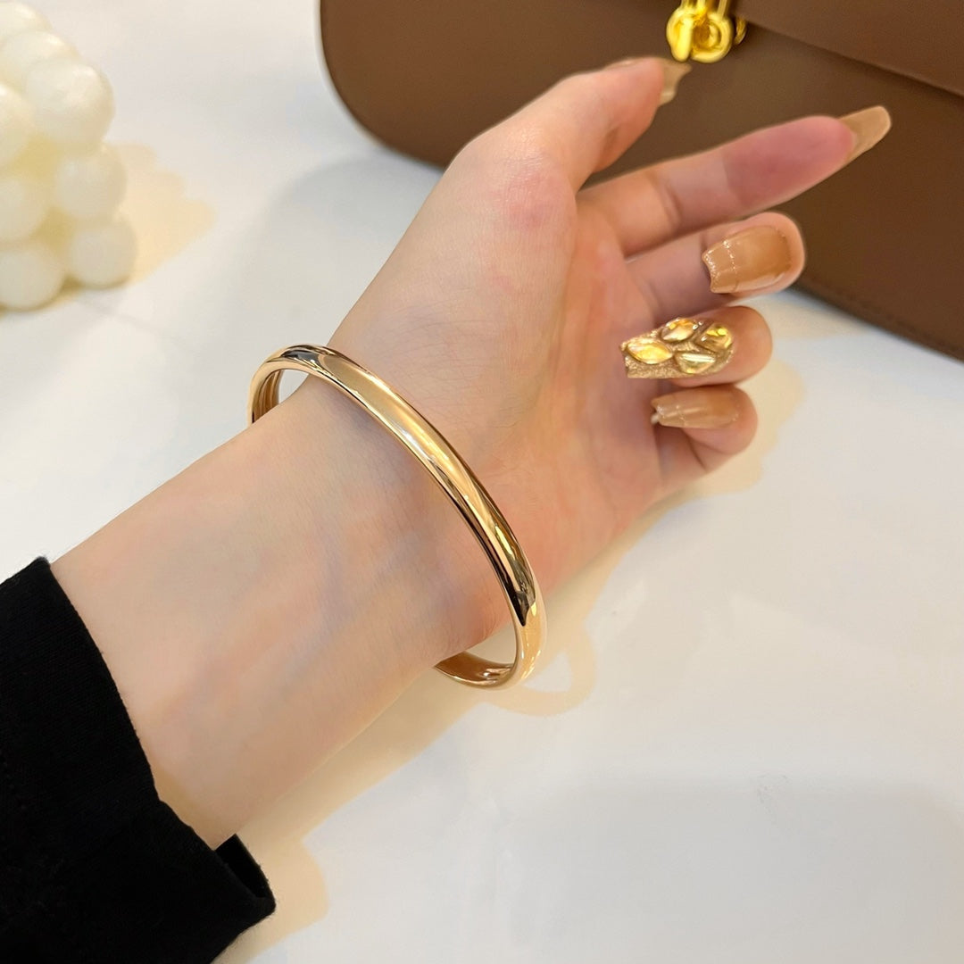 [Raffine]PANTHERE GOLD OPEN BRACELET