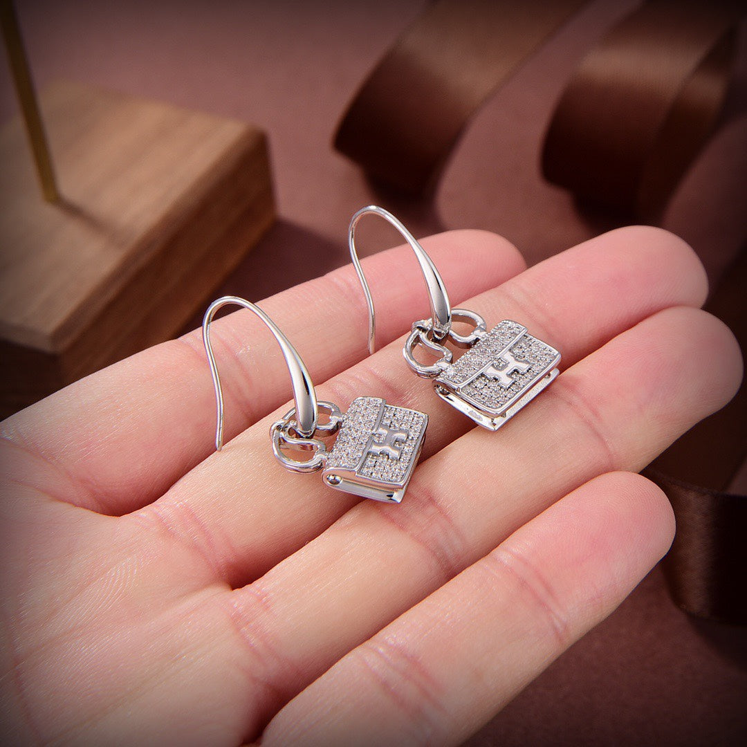 [Raffine]KELLY DIAMOND EARRINGS