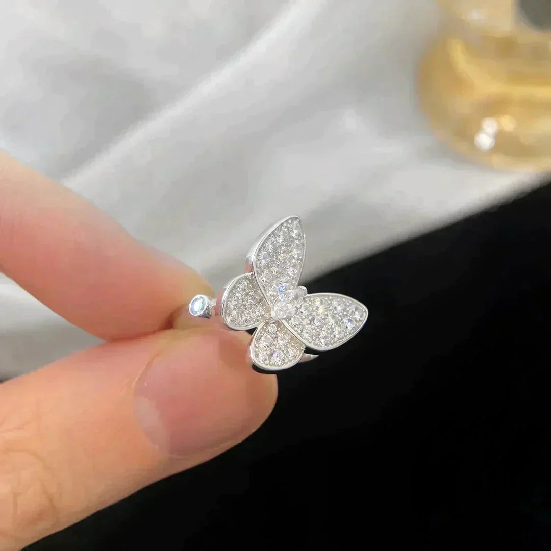 [Raffine]BUTTERFLY DIAMOND RING