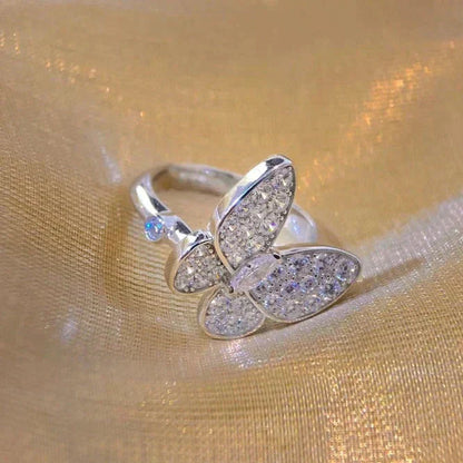 [Raffine]BUTTERFLY DIAMOND RING