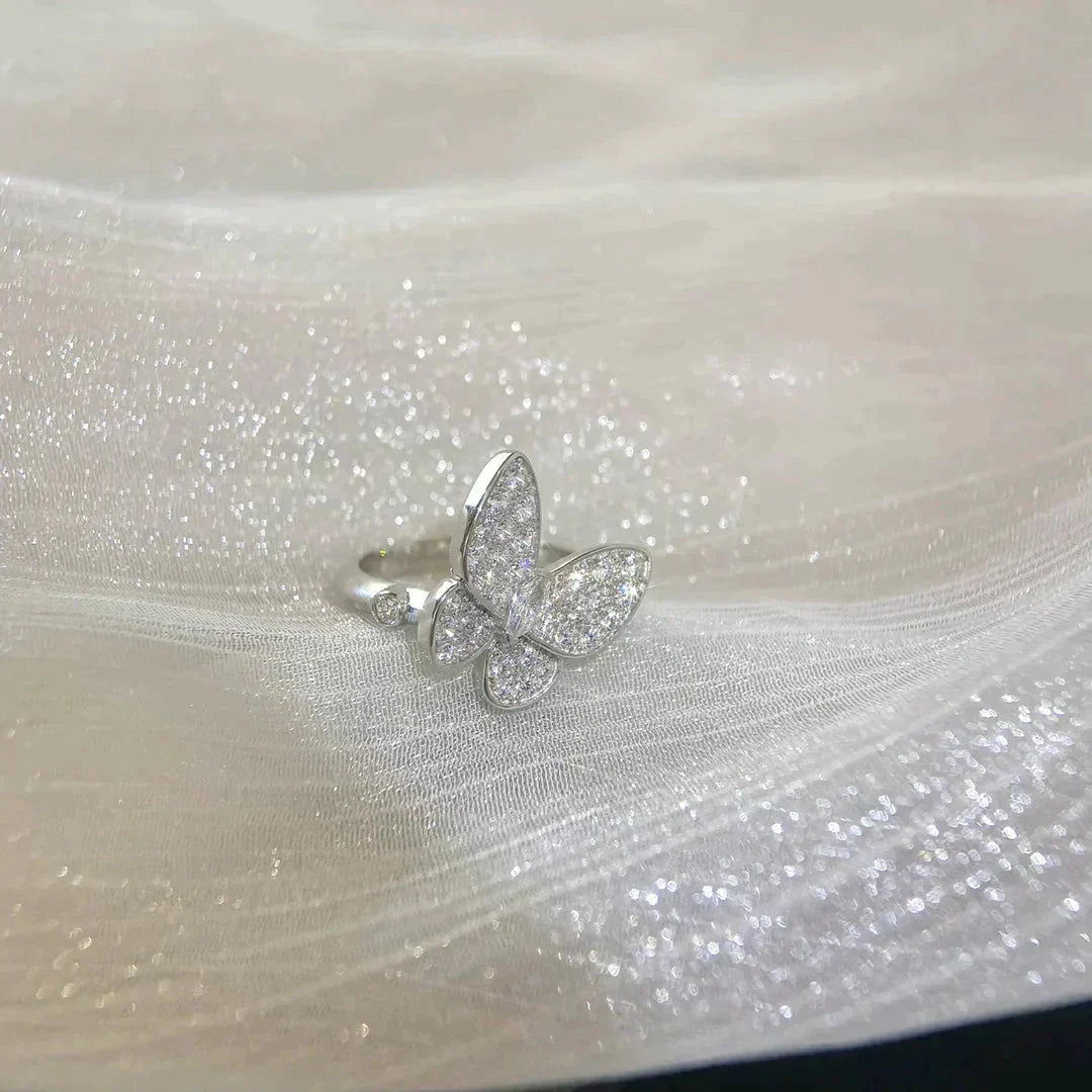 [Raffine]BUTTERFLY DIAMOND RING