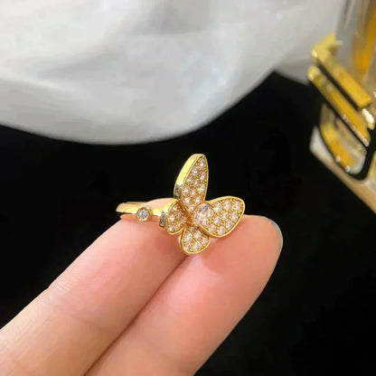 [Raffine]BUTTERFLY DIAMOND RING