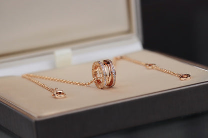 [Raffine]ZERO 1 PINK GOLD NECKLACE