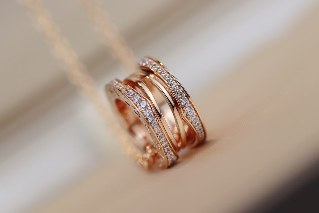 [Raffine]ZERO 1 PINK GOLD NECKLACE