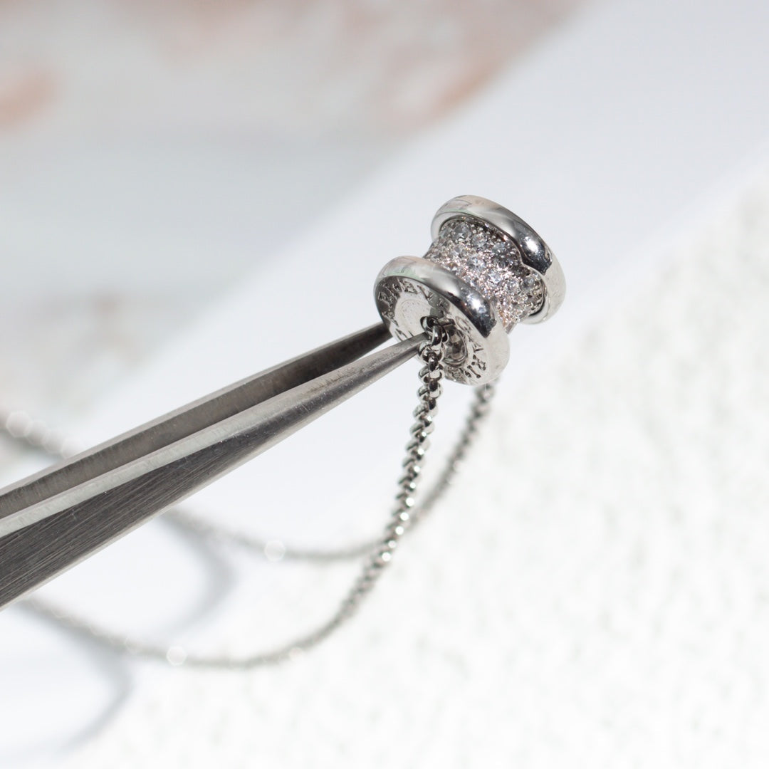 [Raffine]ZERO 1 SILVER DIAMOND NECKLACE