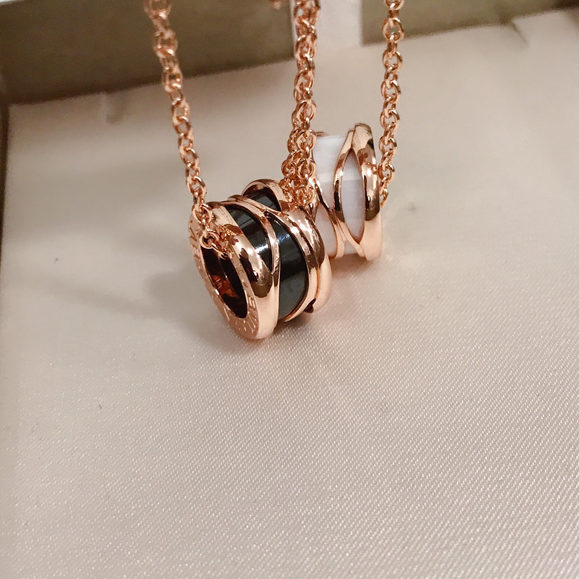 [Raffine]ZERO 1 FOUR BAND PINK GOLD CERAMIC
