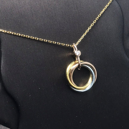 [Raffine]TRINITY  NECKLACE 1 DIAMOND