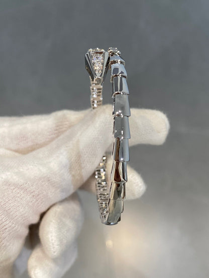 [Raffine]SERPENTI BRACELET DIAMONDS SILVER