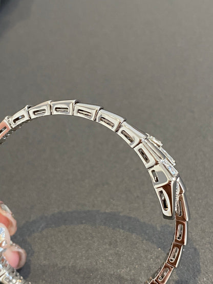 [Raffine]SERPENTI BRACELET DIAMONDS SILVER