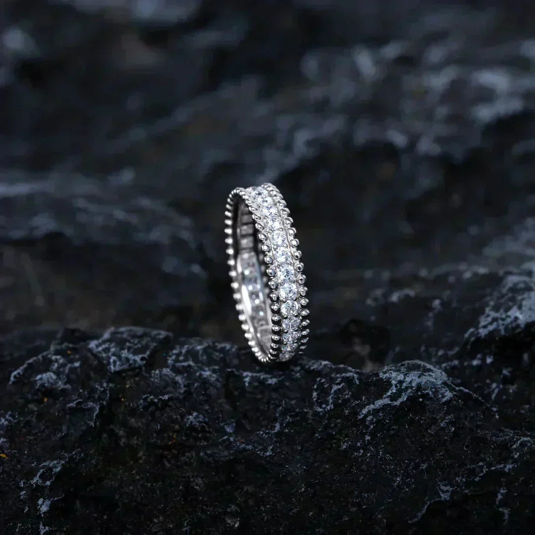 [Raffine]PERLEE DIAMOND SILVER RING