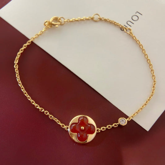 [Raffine]SUN PEDANT CARNELIAN BRACELET
