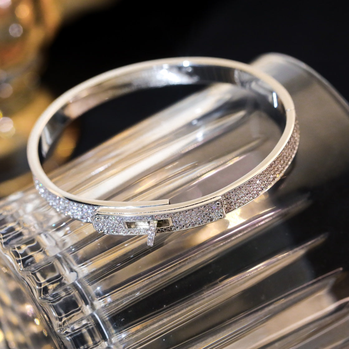 [Raffine]KELLY BRACELET DIAMOND PAVED