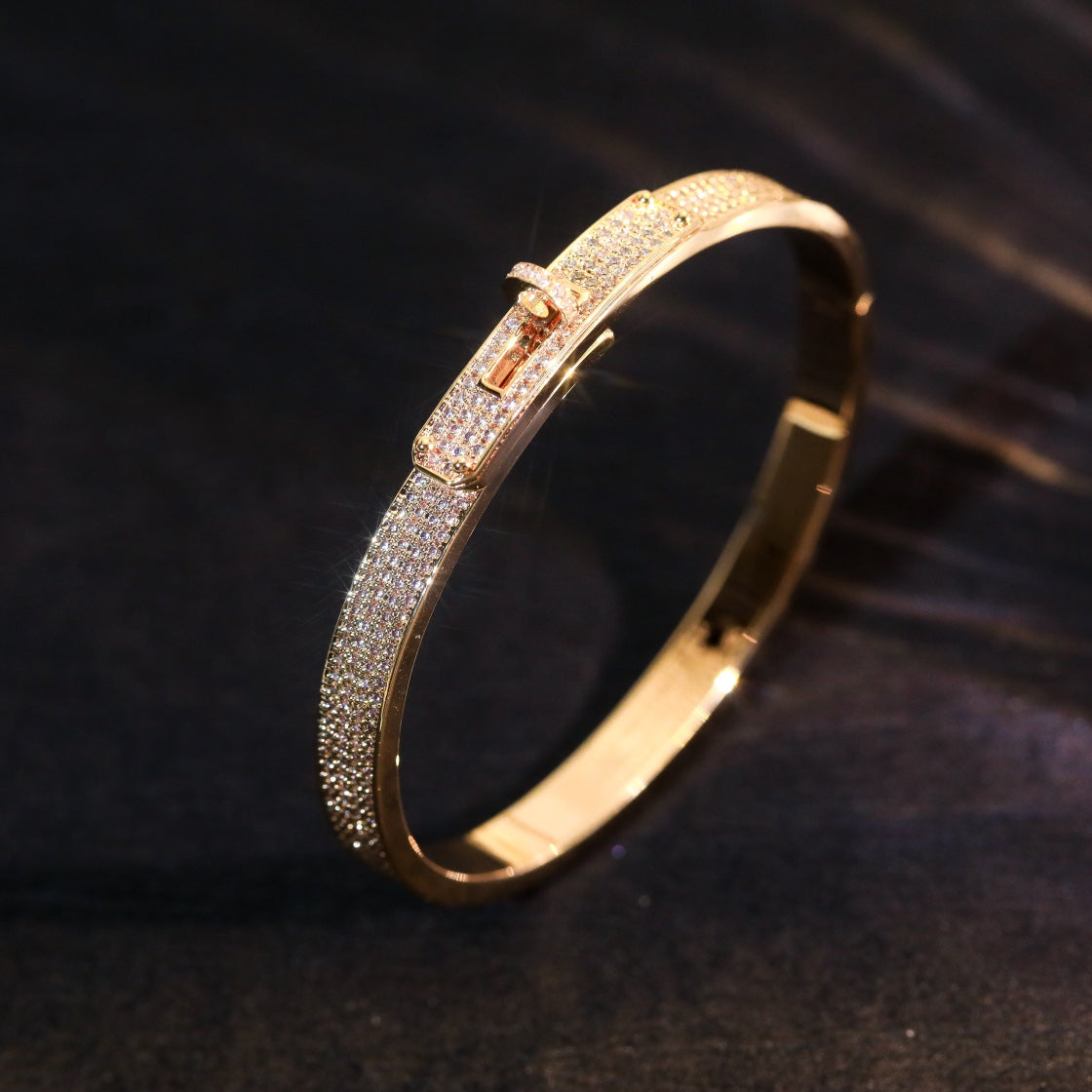 [Raffine]KELLY BRACELET DIAMOND PAVED