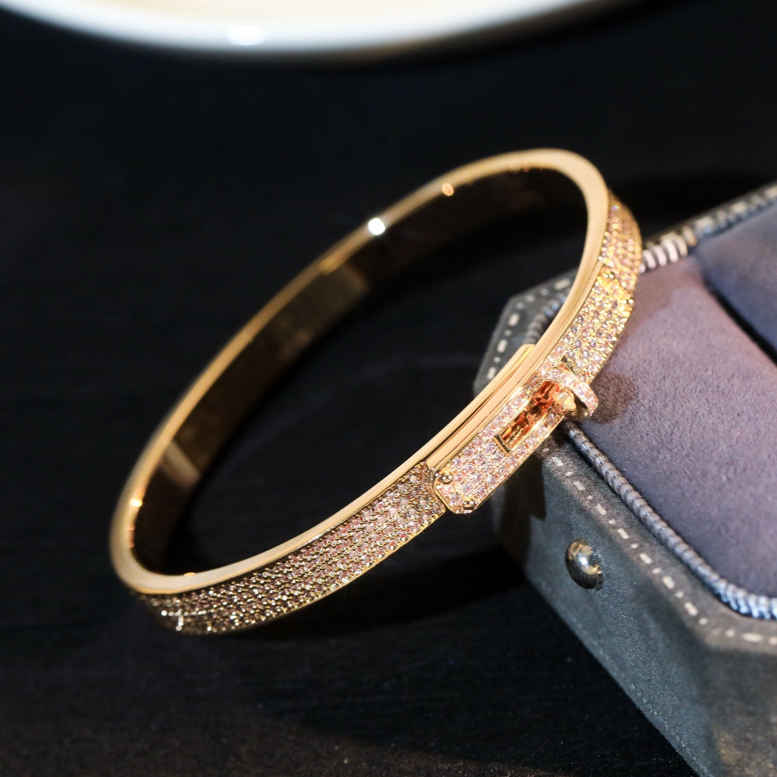 [Raffine]KELLY BRACELET DIAMOND PAVED
