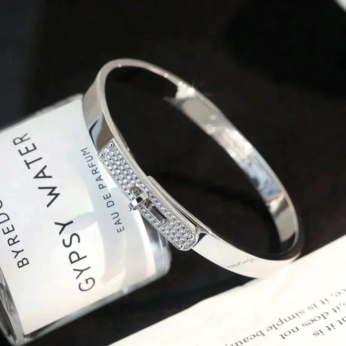 [Raffine]KELLY SILVER DIAMOND BRACELET