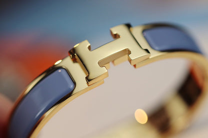 [Raffine]H BRACELET 12MM BLUE GRAY