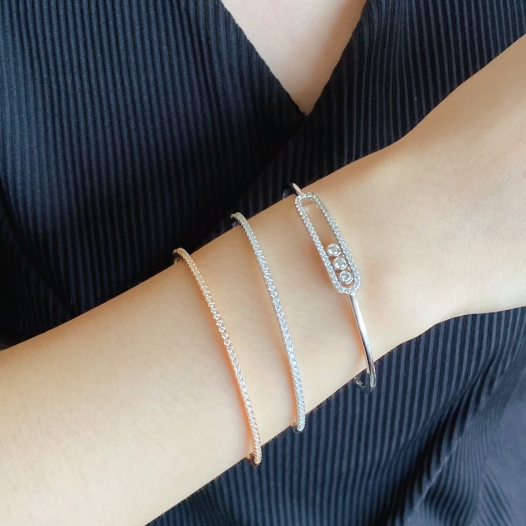 [Raffine]MINI DIAMOND TENNIS BRACELET
