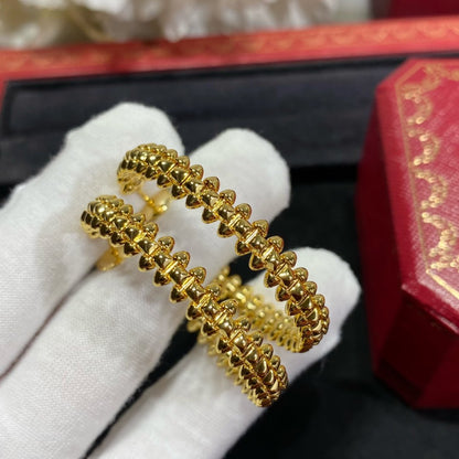 [Raffine]CLASH LARGE HOOP EARRINGS