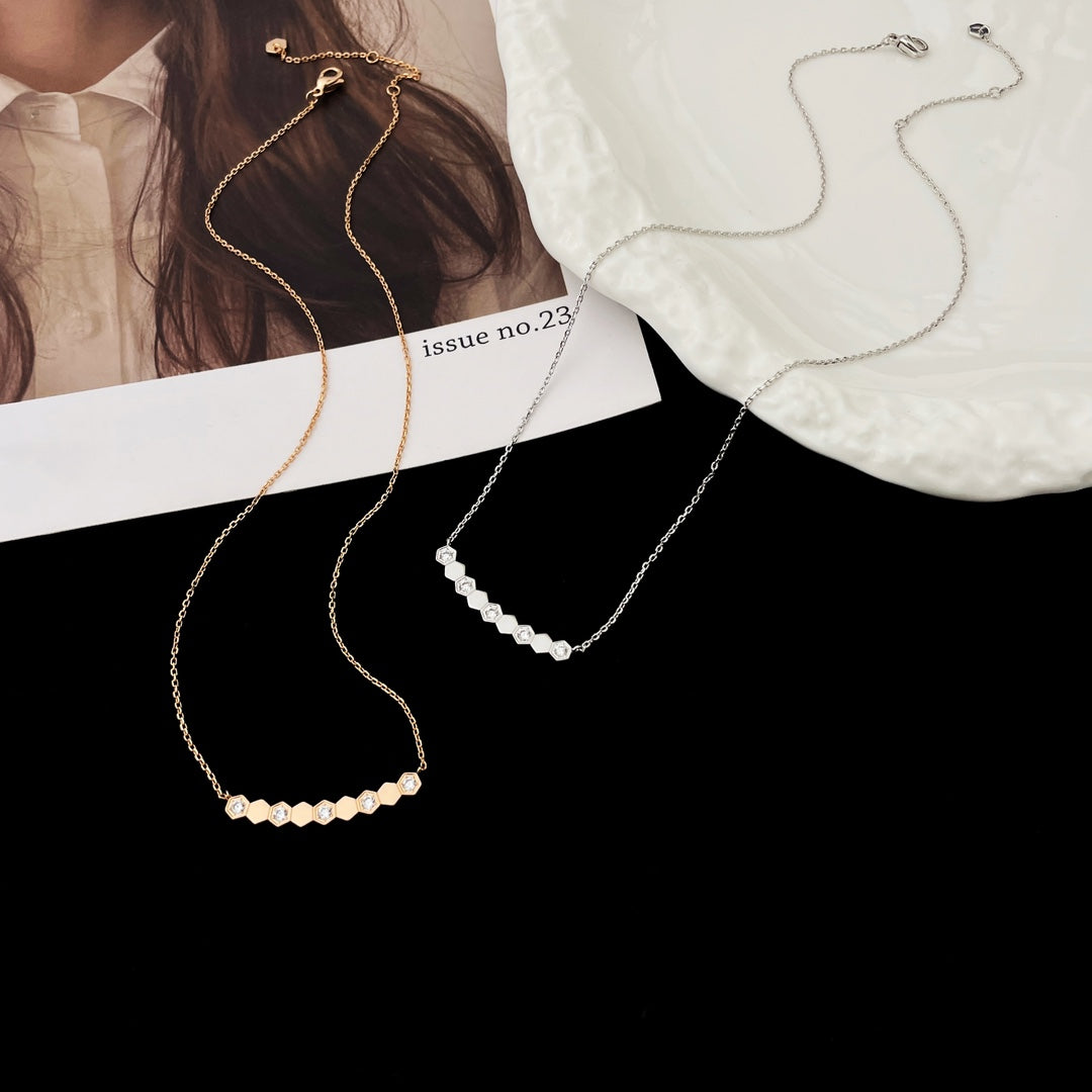 [Raffine]BEE MY LOVE DIAMOND NECKLACE