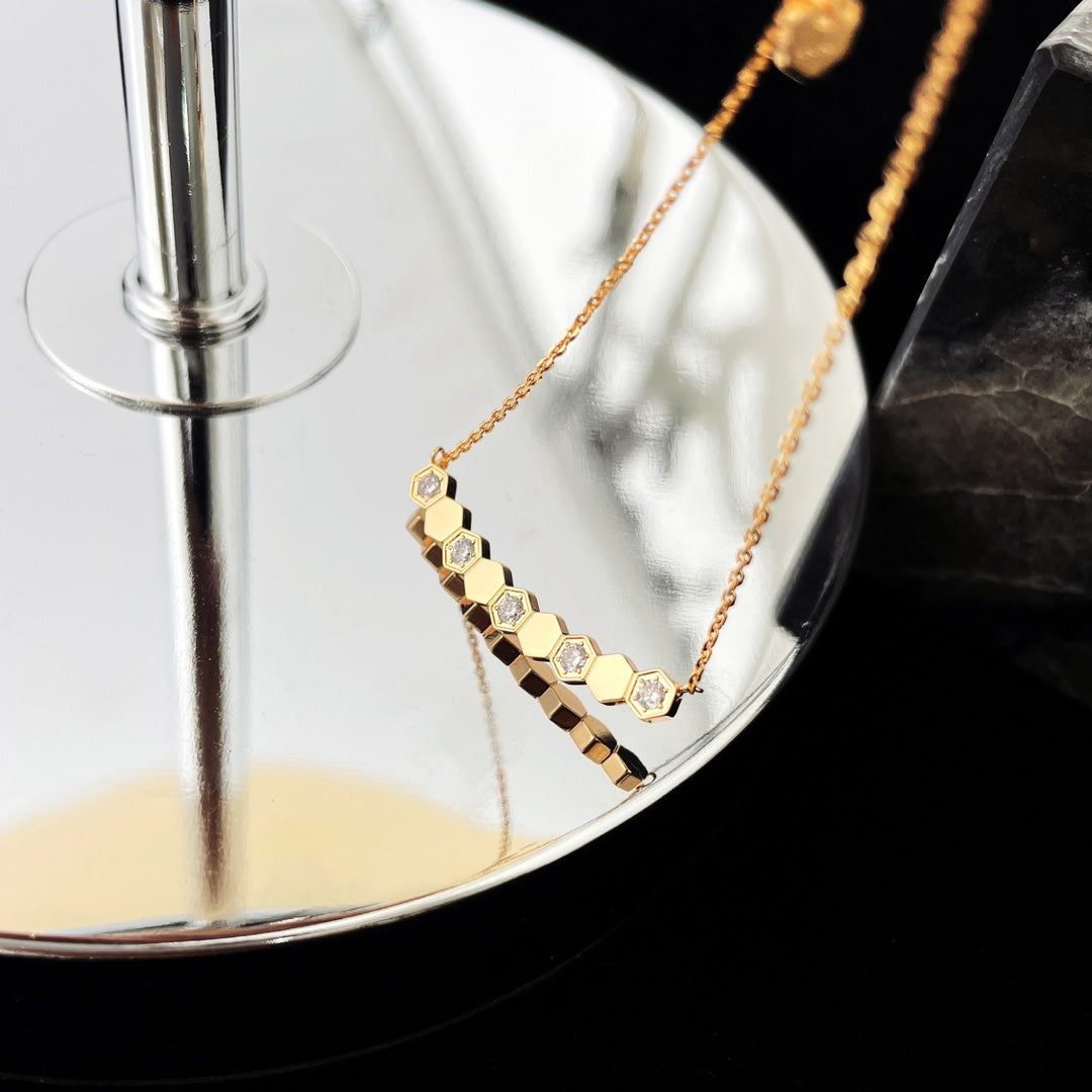 [Raffine]BEE MY LOVE DIAMOND NECKLACE