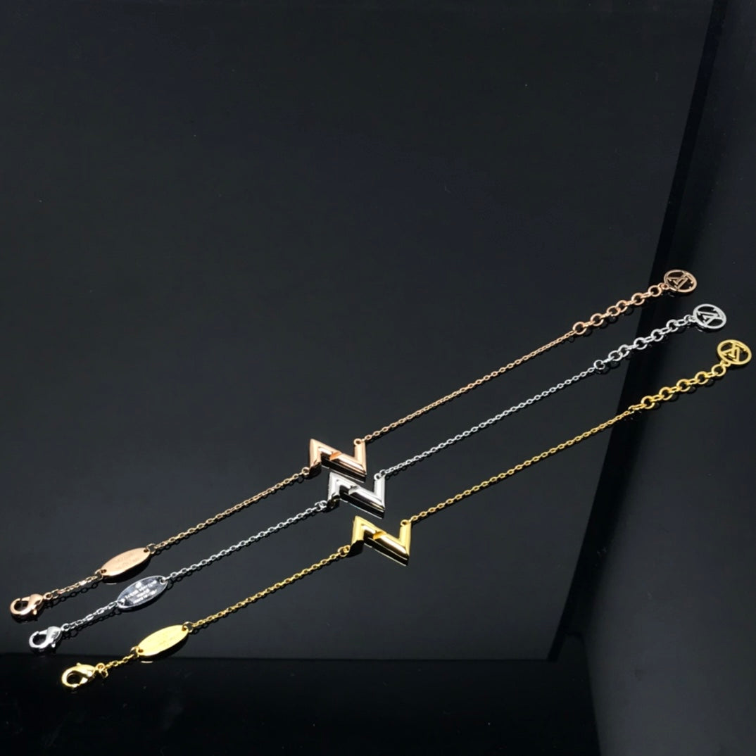 [Raffine]VOLT LV LOGO BRACELET