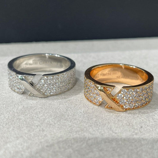 [Raffine]LIENS EVIDENCE  DIAMOND PAVED RING