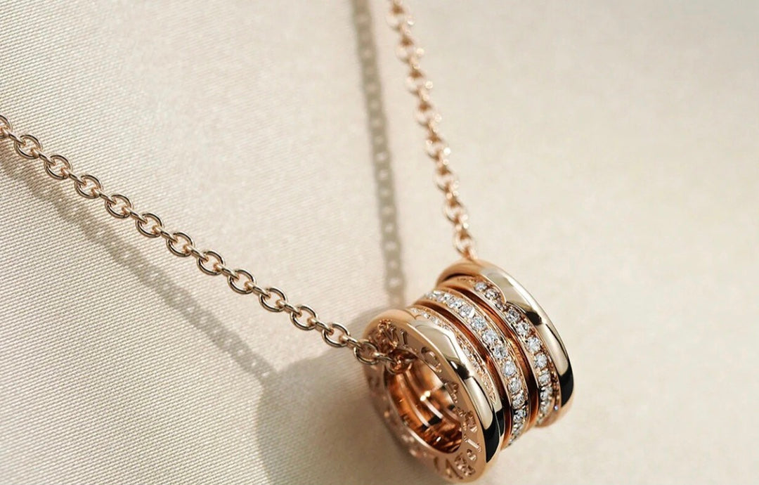 [Raffine]ZERO 1 PINK GOLD DIAMOND NECKLACE