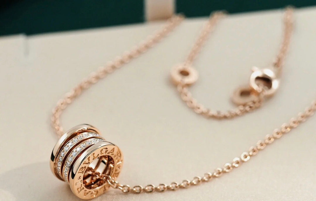 [Raffine]ZERO 1 PINK GOLD DIAMOND NECKLACE
