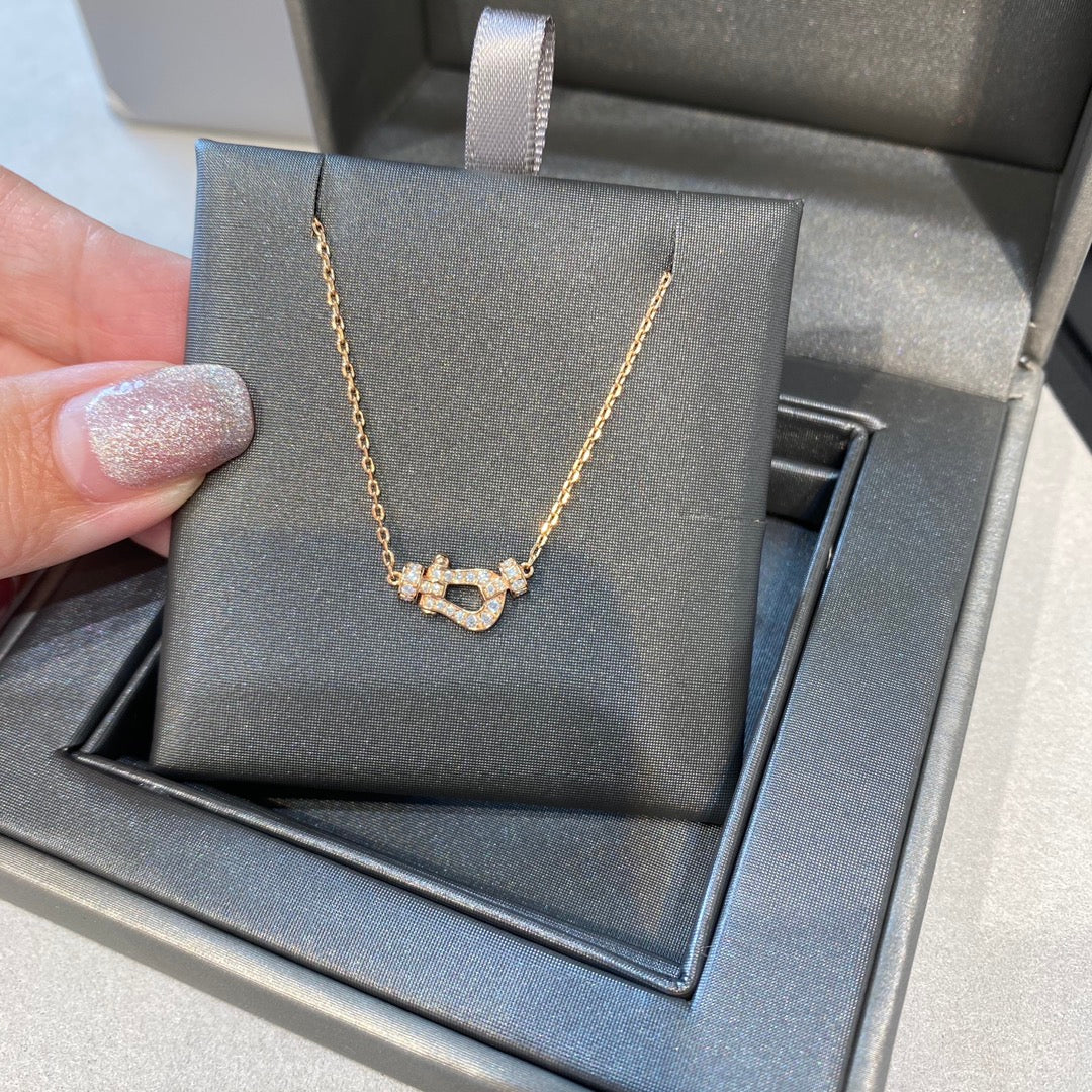[Raffine]FORCE 10 DIAMOND PINK GOLD NECKLACE MINI MODEL