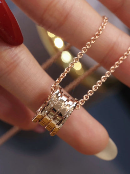 [Raffine]ZERO 1 PINK GOLD NECKLACE