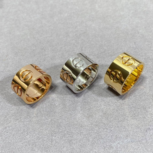 [Raffine]LOVE 11MM LARGE RING