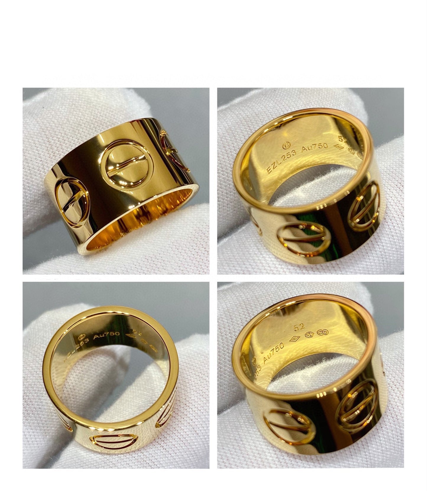 [Raffine]LOVE 11MM LARGE RING