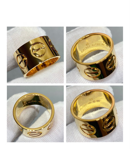 [Raffine]LOVE 11MM LARGE RING