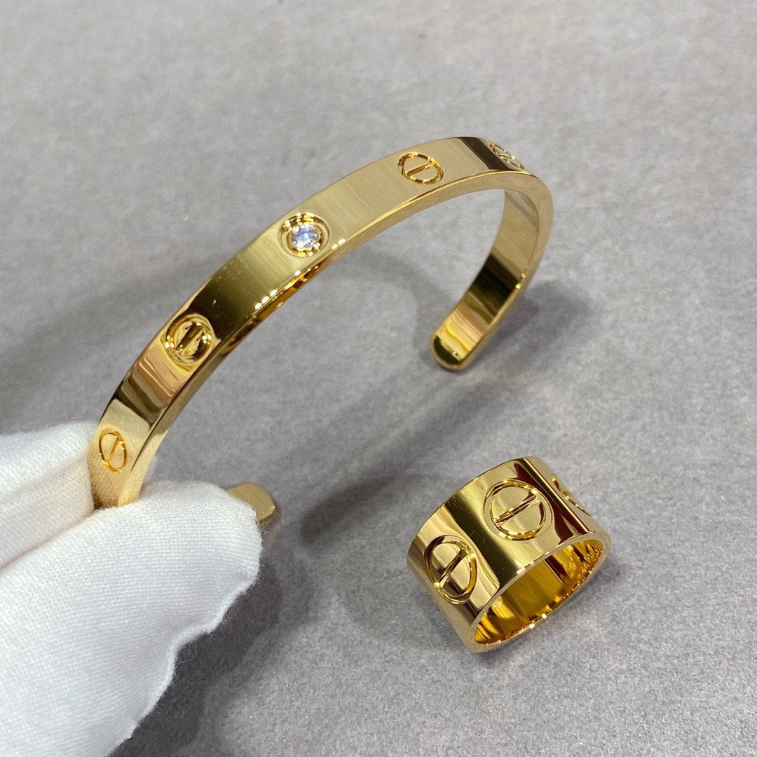 [Raffine]LOVE 11MM LARGE RING