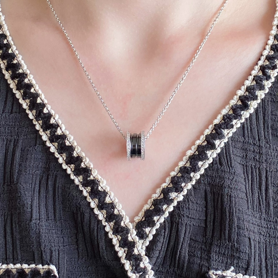 [Raffine]ZERO 1 DIAMOND CERAMIC NECKLACE