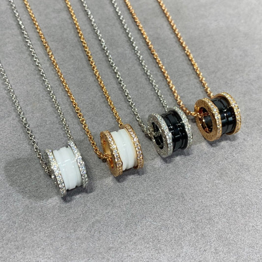 [Raffine]ZERO 1 DIAMOND CERAMIC NECKLACE