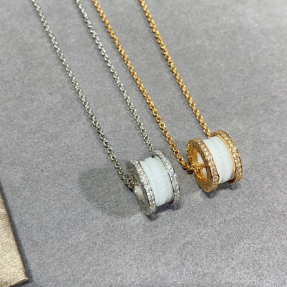 [Raffine]ZERO 1 DIAMOND CERAMIC NECKLACE