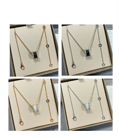 [Raffine]ZERO 1 DIAMOND CERAMIC NECKLACE