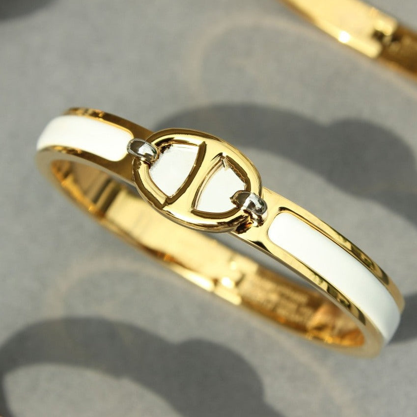[Raffine]CLIC CHAINE GOLD BRACELET
