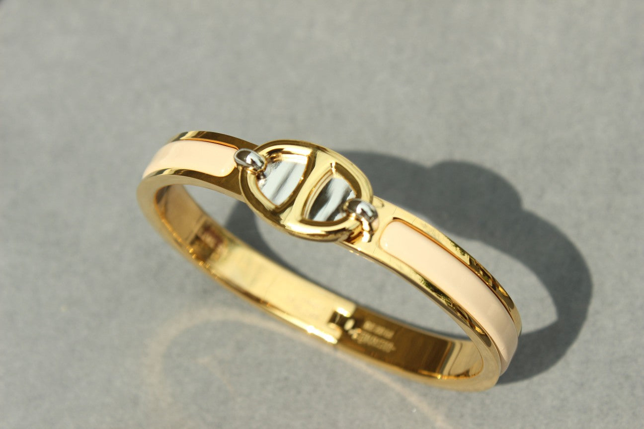 [Raffine]CLIC CHAINE GOLD BRACELET