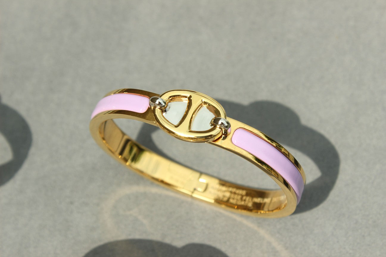[Raffine]CLIC CHAINE GOLD BRACELET