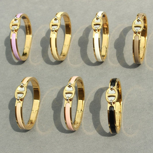 [Raffine]CLIC CHAINE GOLD BRACELET