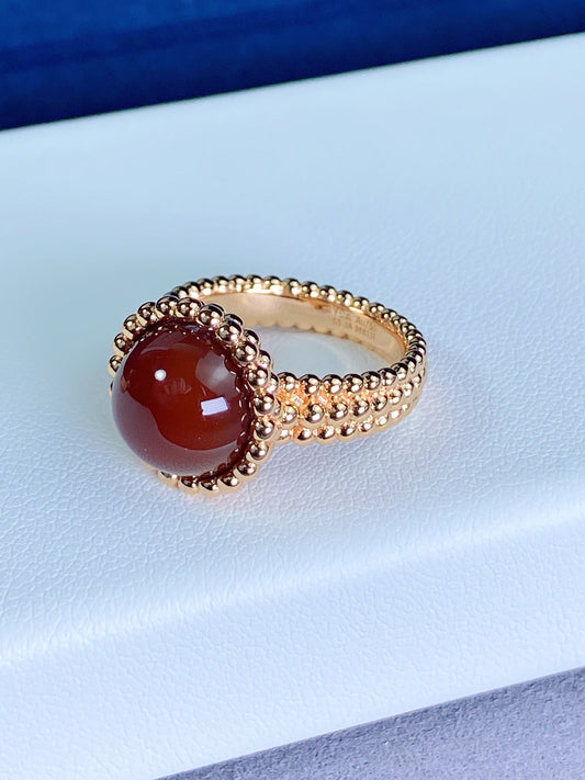 [Raffine]PERLEE COULEURS ROSE GOLD RING