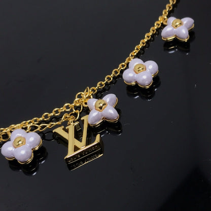 [Raffine]LOGO 6 MOTIF STAR AND SUN GOLD BRACELET