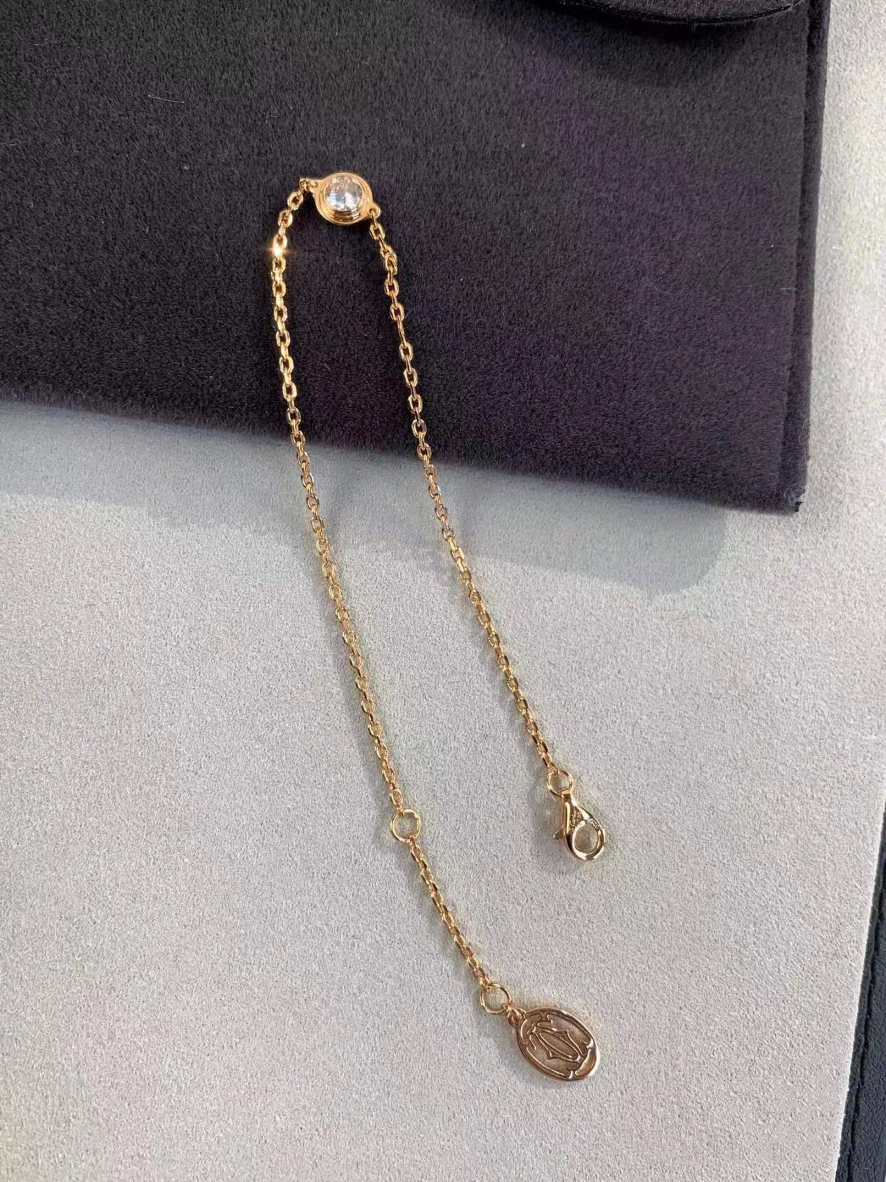 [Raffine]DAMOUR DIAMOND LINK BRACELET